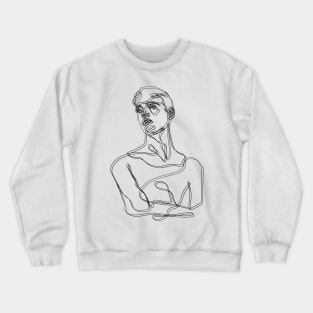 Double Vision Male Crewneck Sweatshirt